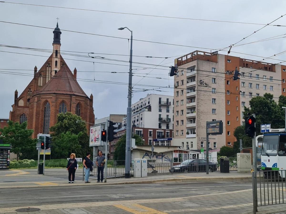Apartament Wyszynskiego Szczecin Polska Exteriör bild
